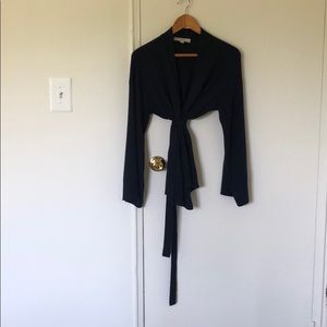 Wide-sleeved Cardigan